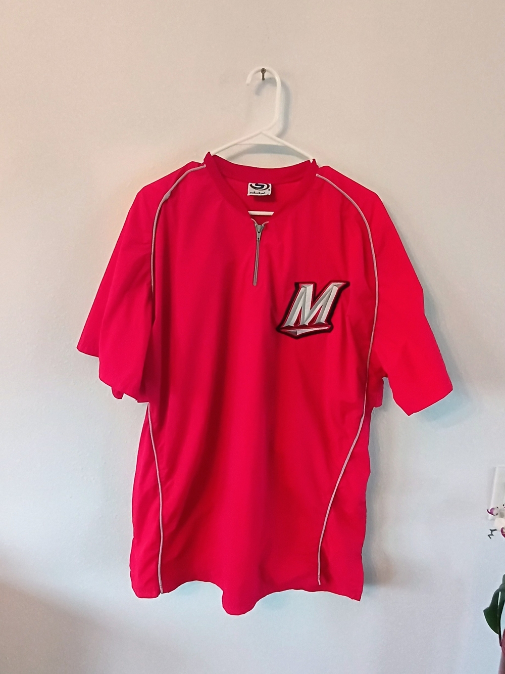 El Siglo Red Baseball Jersey Pullover Athletic Y2K Men’s XL Shirt
